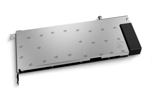Водоблок EK-Pro GPU WB H100 NVL Rack Nickel + Inox — вид спереди
